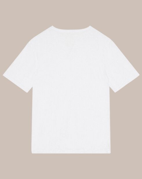 T-Shirt Hamilton blanc